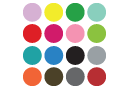 Stickers Gants: Stickers Spot Painting  la Damien Hirst - 42.95 €
